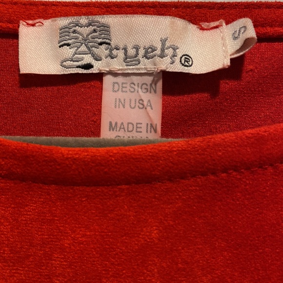 Aryeh Faux Suede Dress - Picture 5 of 5